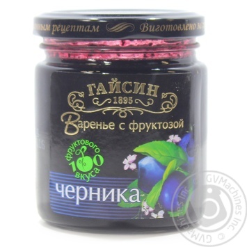 Jam blueberry on fructose 270g - buy, prices for MegaMarket - photo 1