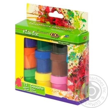 ZiBi Gouache Paint 12 Colors 20ml - buy, prices for NOVUS - photo 1