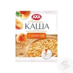 Каша вівсяна швидкого приготування з курагою Axa 40г