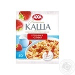 Каша з вершками та полуницею Axa 40г
