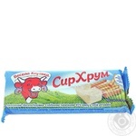 Сир Весела Корівка Хрум плавлений з хлібними паличками 45% 35г