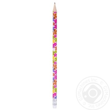Олівець FLOWERS HB з гумкою 5шт арт. ZB.2300-5 купити, ціни на МегаМаркет - фото 5