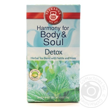 Чай Teekanne Detox  травяна сумішь 20уп. х6 купить, цены на МегаМаркет - фото 1