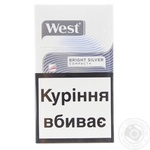 Сигарети West Bright Silver Compact+