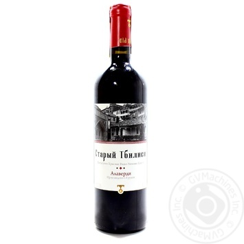 Wine Old tbilisi red semidry 12.5% 750ml glass bottle Georgia - buy, prices for MegaMarket - photo 1