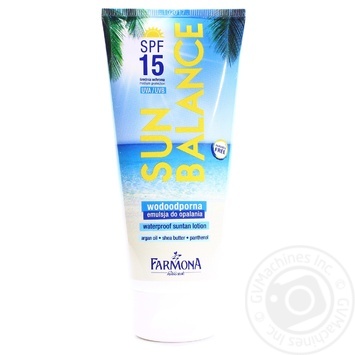 Лосьйон Farmona Sun Balance для засмаги SPF15 200мл купити, ціни на МегаМаркет - фото 1