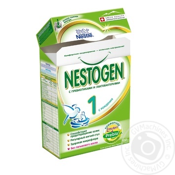 Dry infant milk formula Neastle Nestogen 1 with prebiotics for babies from birth 700g - buy, prices for MegaMarket - photo 1