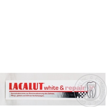 Зубна паста Lacalut White & Repair 75мл купити, ціни на МегаМаркет - фото 3