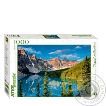 Пазли Step Puzzle Гірське Озеро 1000 ел.  арт. 79099 купити, ціни на МегаМаркет - фото 1