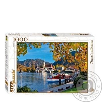 Пазли Step Puzzle Озеро Тегернзее 1000ел. купити, ціни на МегаМаркет - фото 1