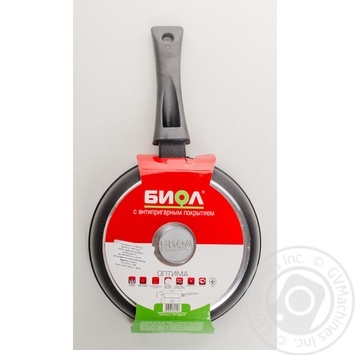 Biol Optima Non-Stick Coating Frying Pan without Lid 18cm - buy, prices for NOVUS - photo 3