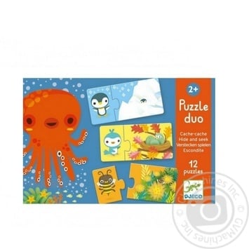 Djeco Hide And Seek Game Puzzle - buy, prices for ULTRAMARKET - photo 1