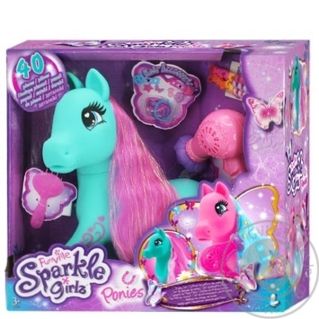 Sparkle girls Toy Set Pony with Accessories 30cm - buy, prices for Auchan - photo 1