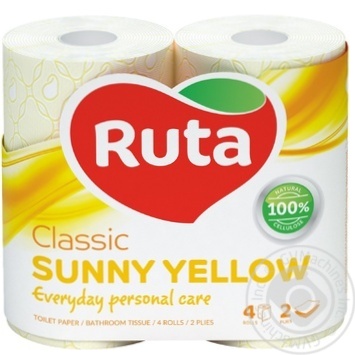 Toilet paper Ruta 4pcs - buy, prices for MegaMarket - photo 1