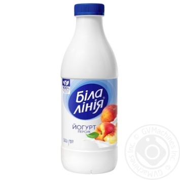 Bila liniya peach yogurt 1.5% 900g - buy, prices for MegaMarket - photo 1