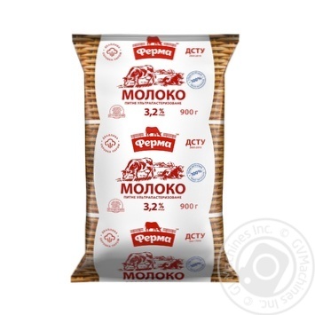 Ferma UHT milk 3,2 % 900g - buy, prices for MegaMarket - photo 1