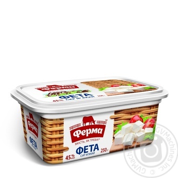 Cheese feta Ferma pickled 45% 250g - buy, prices for MegaMarket - photo 1