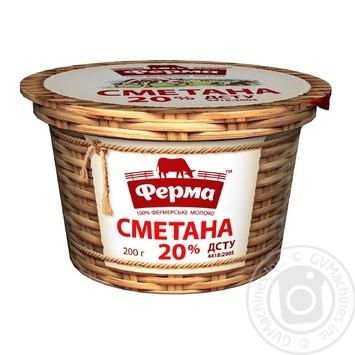 Ferma Sour Cream 20% - buy, prices for MegaMarket - photo 1