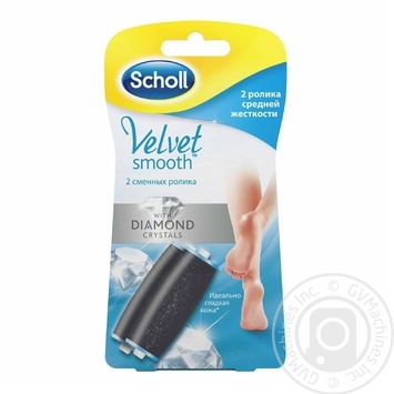 Насадка для электрической роликовой пилки Scholl Velvet smooth - купить, цены на МегаМаркет - фото 1