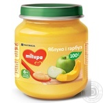 Puree Milupa pumpkin for children from 6 months 125g glass jar