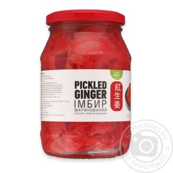 ginger Hokkaido club pickled for sushi 440g glass jar - buy, prices for MegaMarket - photo 1