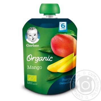 Пюре Gerber органическое манго 90г купить, цены на МегаМаркет - фото 2