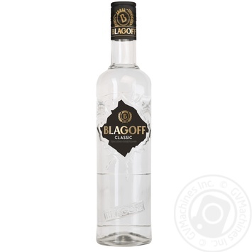 Blagoff Classic vodka 40% 0.5l - buy, prices for METRO - photo 1