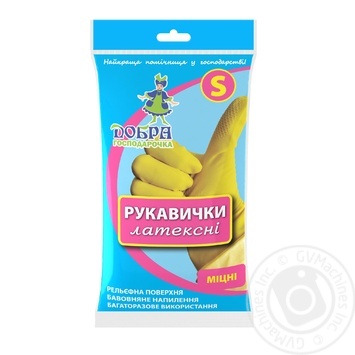 Рукавички Добра Господарочка господарські 1 пари S х240 купити, ціни на МегаМаркет - фото 1