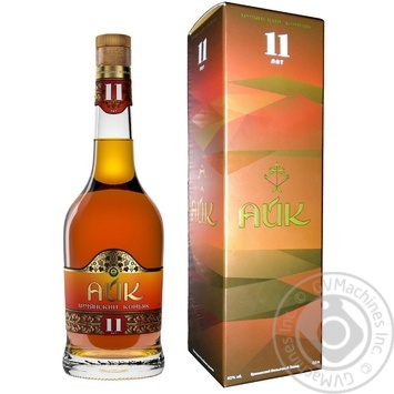 HAYK 11YO Brandy 500ml gift box - buy, prices for NOVUS - photo 1