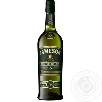 Виски Jameson 18 лет 40% 0,7л в подарочной упаковке купить, цены на МегаМаркет - фото 1