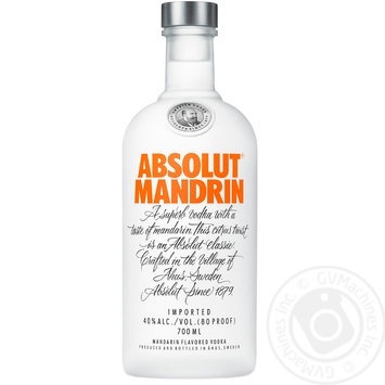 Absolut Mandrin Vodka 700ml - buy, prices for MegaMarket - photo 1