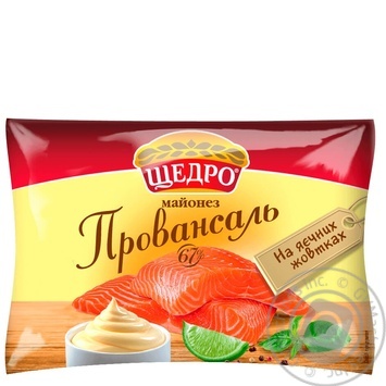 Schedro Provence Mayonnaise 67% 190g - buy, prices for MegaMarket - photo 1
