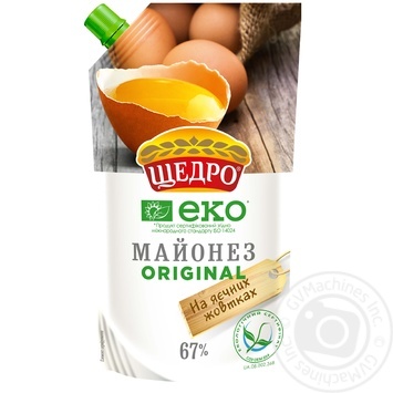 Майонез Щедро Original 67% 350г купити, ціни на МегаМаркет - фото 2