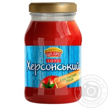 Соус Щедро Херсонский 460г купить, цены на МегаМаркет - фото 1
