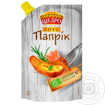 Соус Щедро Папрік 200г х30 купити, ціни на МегаМаркет - фото 1