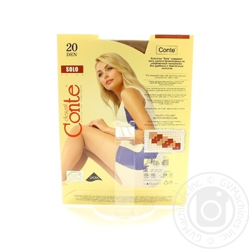 Колготки жін. SOLO 20 р.4 beige х12 купить, цены на МегаМаркет - фото 2
