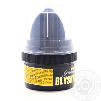 Cream-paint Blyskavka black for shoes 60ml - buy, prices for MegaMarket - photo 2