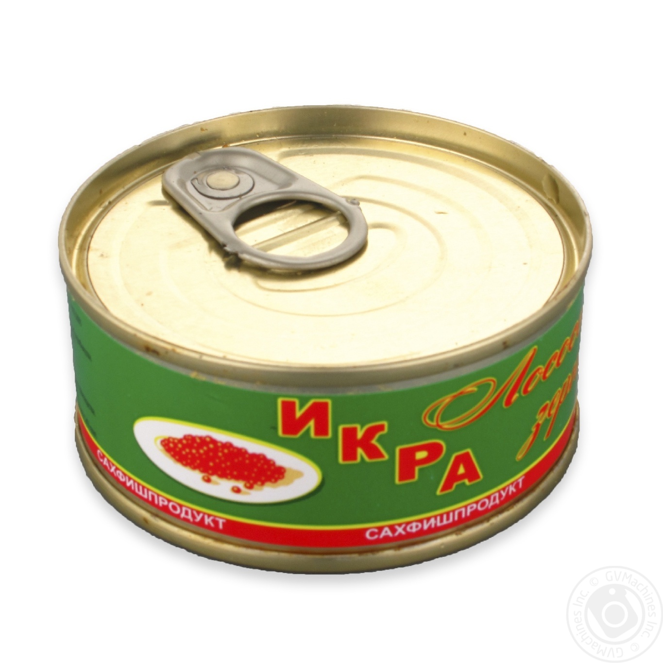 

Икра лососевая Сахфишпродукт зернистая красная ж/б 100г