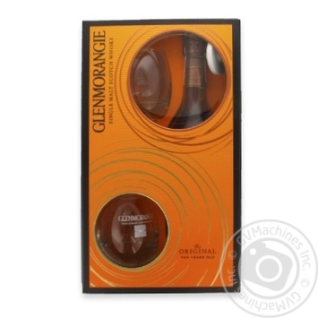 Glenmorangie Original malt scotch whisky 10 yrs 40% 0,7л + 2 glasses - buy, prices for MegaMarket - photo 1