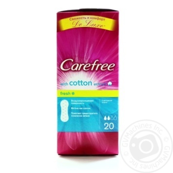 Ароматизированные прокладки Carefree Cotton женские гигиенические 20шт купить, цены на МегаМаркет - фото 3