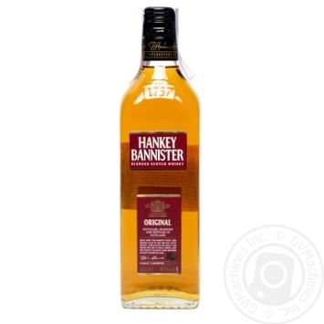 Віскі Hankey Bannister Original 40% 0,5л купити, ціни на МегаМаркет - фото 1