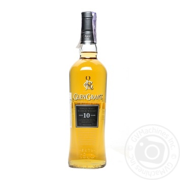 Виски Glen Grant Шотландский 10 лет 40% 0,7л купить, цены на МегаМаркет - фото 1