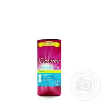 Ароматизированные прокладки Carefree Cotton женские гигиенические 20шт купить, цены на МегаМаркет - фото 1