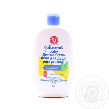 Детская гель-пена для душа Johnson's Baby Pure Protect 300мл купить, цены на МегаМаркет - фото 1