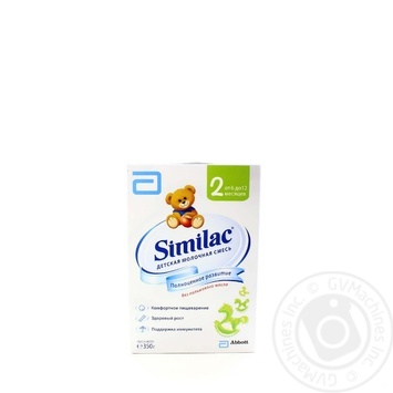 Milk formula Similak 2 dry without palm oil for babies from 6 months to 12 months 350g - buy, prices for NOVUS - photo 1