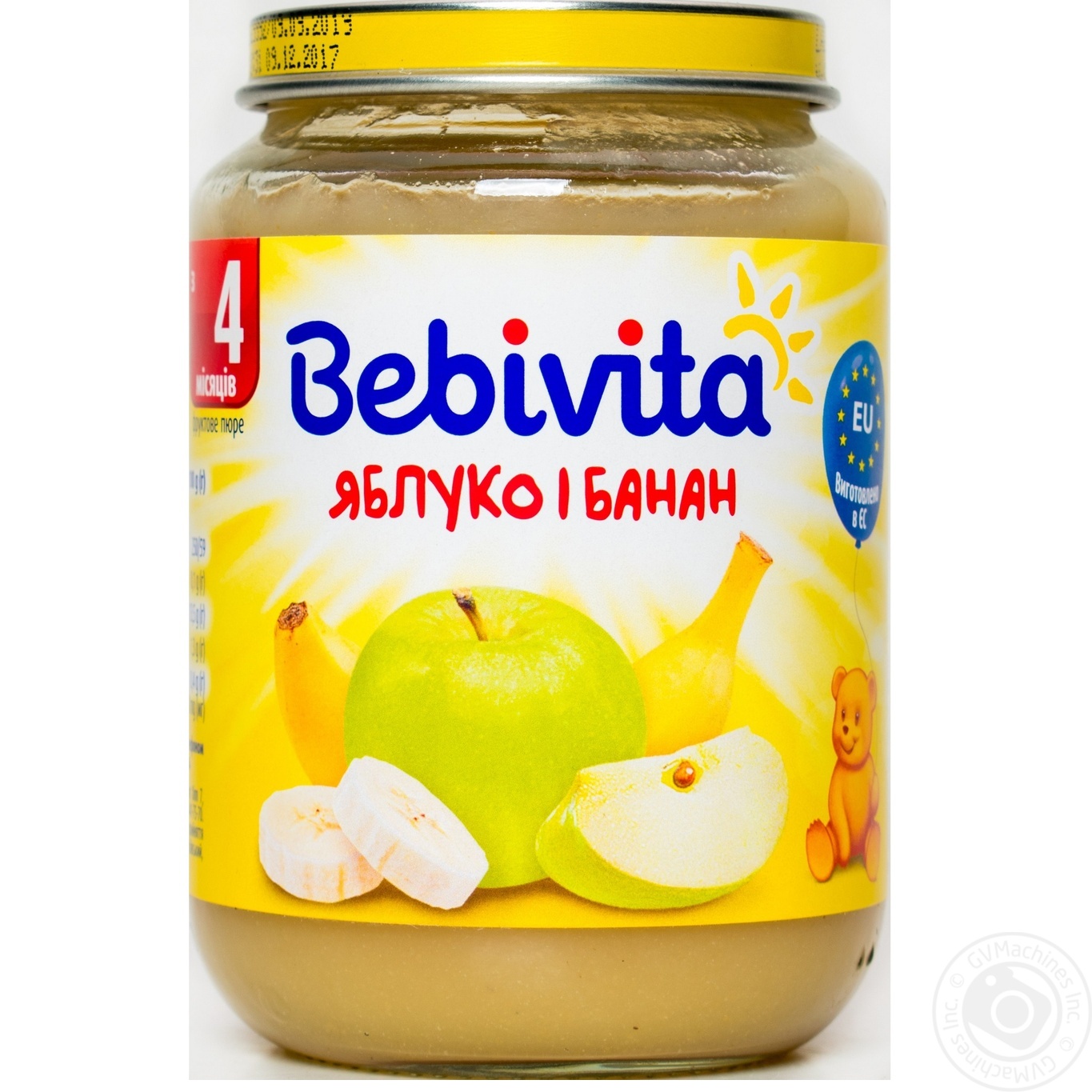 

Пюре Bebivita Яблоко и банан 190г