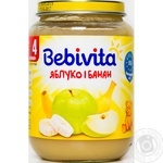 Пюре Bebivita Яблоко и банан 190г