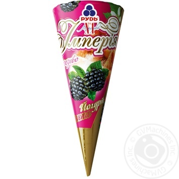 Rud Empire Horn Yogurt-Blackberry Ice Cream 100g - buy, prices for - photo 3