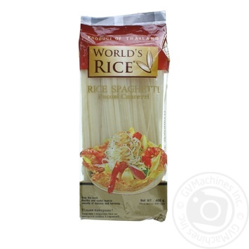 Pasta spaghetti World's rice rice 400g sachet - buy, prices for MegaMarket - photo 1