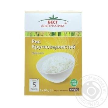 Groats rice Best alternativa short grain 400g - buy, prices for MegaMarket - photo 3